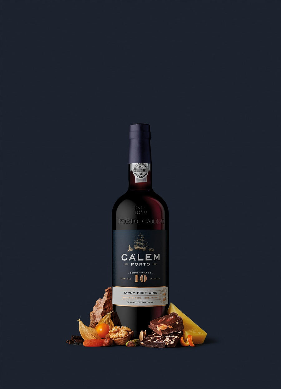 VINHO DO PORTO - CÁLEM 10 ANOS TAWNY